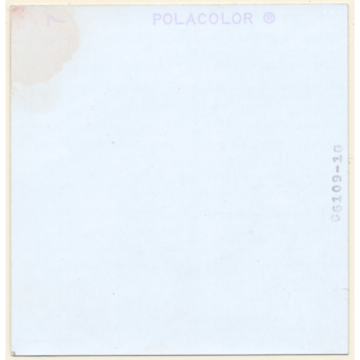 Model - Funky Panties - Stilettos - Legs (Vintage Polaroid Test Shot WOLFGANG KLEIN 1980s)