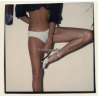 Erotic Leg Study: Slim Fit Female In Panties / Stilettos *3 (Vintage Test Shot Photo WOLFGANG KLEIN 1980s)