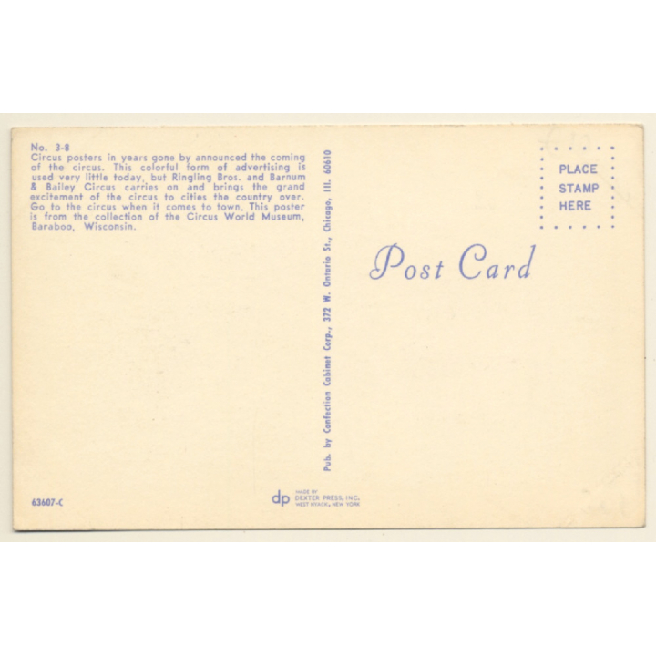 Ringling Bros And Barnum & Bailey Circus / Elephants  (Vintage PC)
