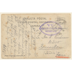 Barcelona / Spain: Parque - El Elefante / Elephant (Vintage PC 1917)