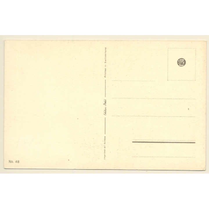 Elephant Cow & Calf / Baby (Vintage PC)