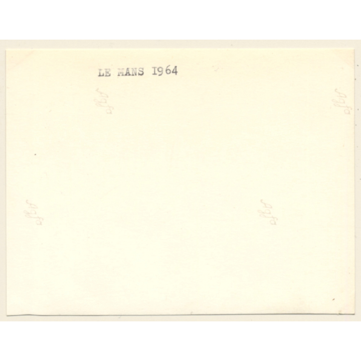 Rallye Le Mans 1964:  Panhard CD Coupé (Vintage Photo)