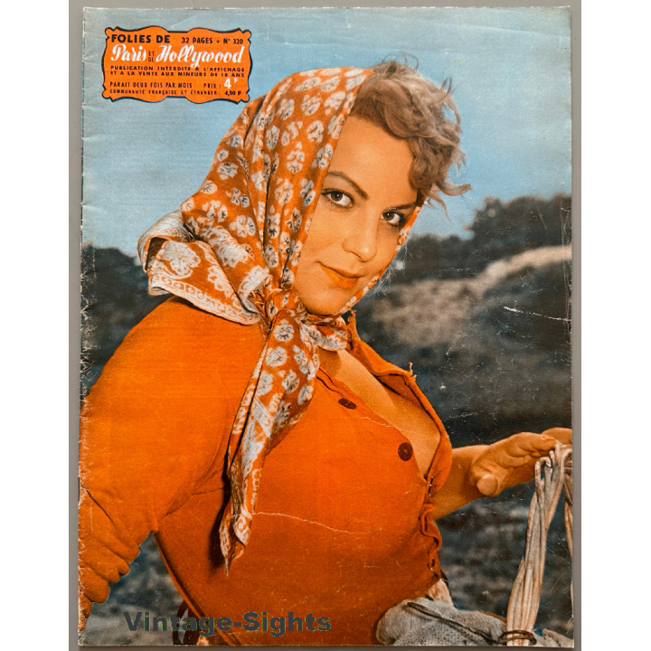 Folies de Paris et de Hollywood N°320 (Vintage Erotic Magazine 1960s)