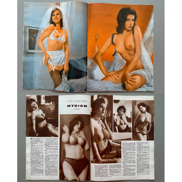 Folies de Paris et de Hollywood N°320 (Vintage Erotic Magazine 1960s)