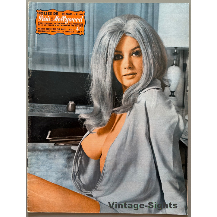 Folies de Paris et de Hollywood N°402 (Vintage Erotic Magazine 1960s)