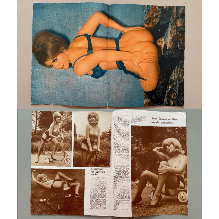 Folies de Paris et de Hollywood N°421 (Vintage Erotic Magazine 1960s)