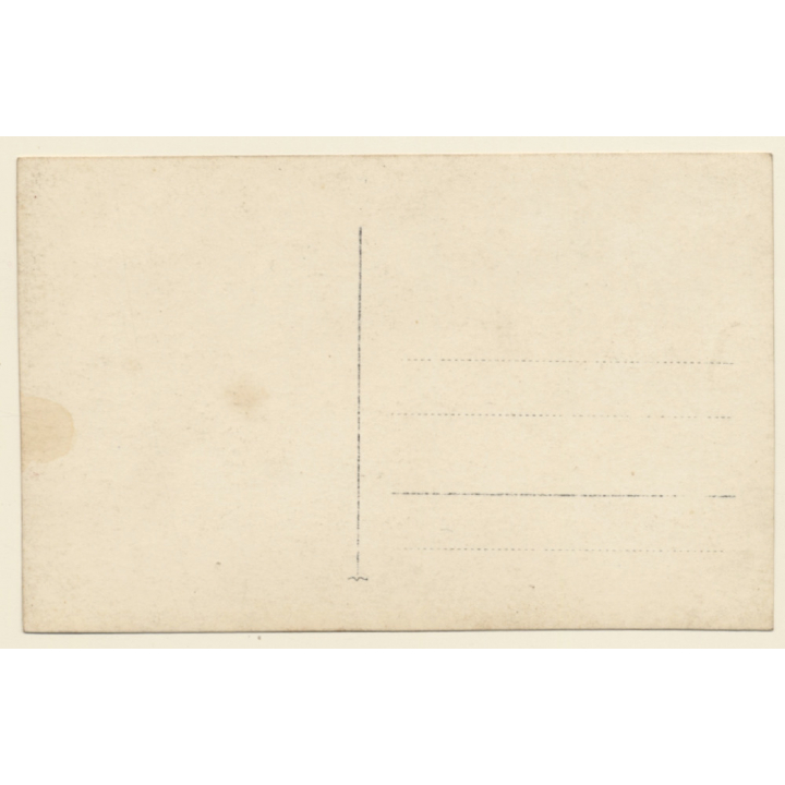 Great Take Of Handsome French Worker In Factory / Gay INT (Vintage RPPC 1910s/1920s)