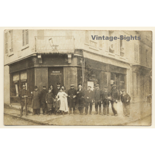 Café Restaurant Hamon / France? - Belgium? (Vintage RPPC 1910s)