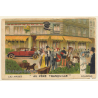 Paris: Au Père Tranquille - Les Halles - Bar Americain (Vintage PC 1933)
