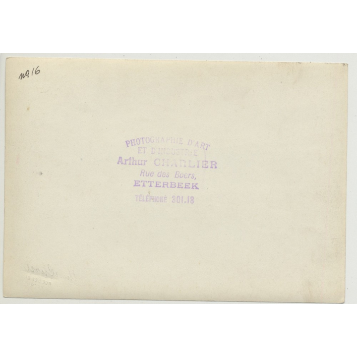 Overview Of Sewing Factory / Leather Upholstery (Vintage Photo A. Charlier B/W 20s/30s)