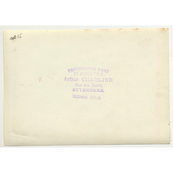 Overview Of Sewing Factory / Leather Upholstery 2 (Vintage Photo A. Charlier B/W 20s/30s)