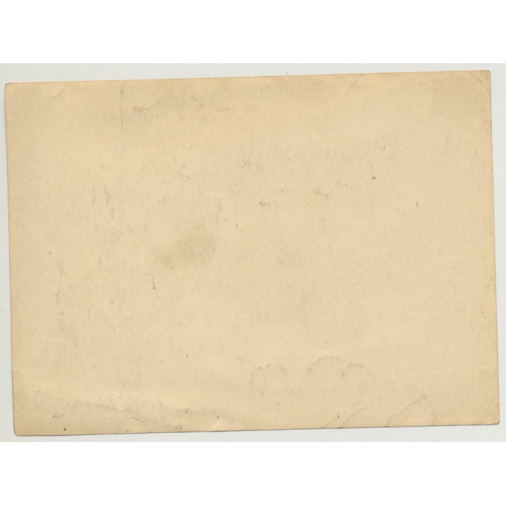 Underground Mining Machine / Coal Seam (Vintage Silver Gelatin Print B/W ~1930s)