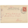 Theater Scene*4: Interracial Couple / Cape - Lute - Romance (Vintage RPPC 1903)