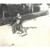 Vietnam: Indigenous Moï In Leper Colony / Leprosy (Vintage Stereo Glass Plate ~1920s/1930s)
