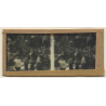 Vietnam: Missionary & Leper In Leprosy Colony (Vintage Stereo Glass Plate ~1920s/1930s)