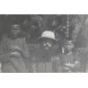 Vietnam: French Missionary With 2 Native Kids With Leprosy (Vintage Glass Plate ~1920s/1930s)