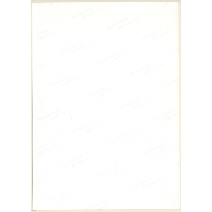 Artistic Erotic Study: Racy Brunette Woman In Blue Lingerie / Eyes (Vintage Photo France 30 x 21 CM 1980s)