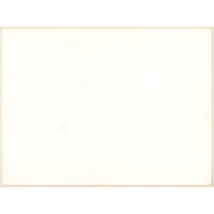 Artistic Erotic Study: Longhaired Blonde Nude Crouched On Floor (Vintage Photo France 23 x 31 CM 1980s)