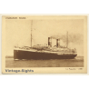 Chargeurs Réunis: Paquebot Asie / Steamer (Vintage PC)
