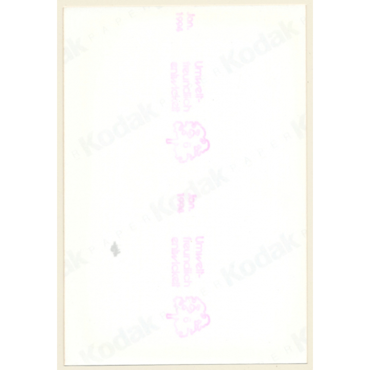 Erotic Study: Natural Brunette Semi Nude Flashing Butt (Vintage Photo ~1990s)