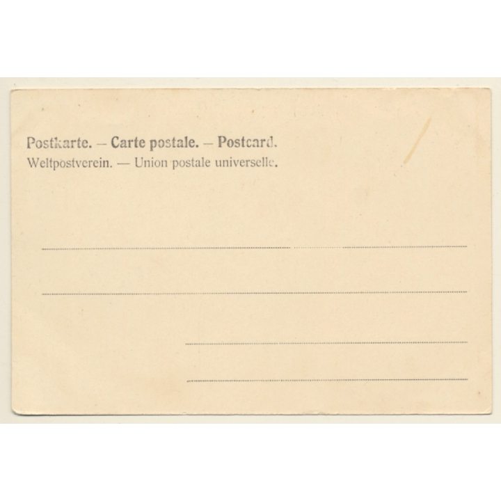 Norddeutscher Lloyd Reichspostdampfer Sachsen (Vintage PC 1900s)