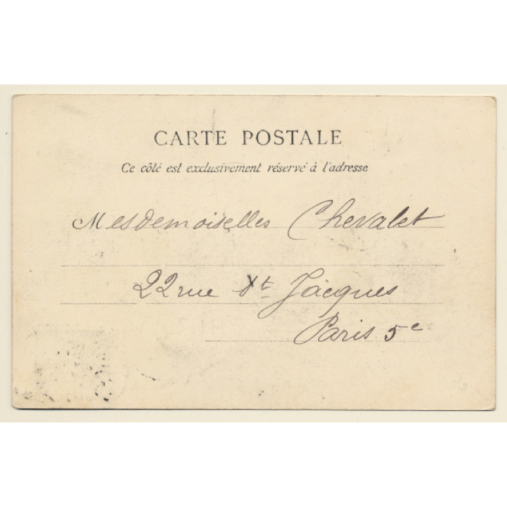 Le Havre: Dèchargement Du Transatlantique La Savoie (Vintage PC 1900s)