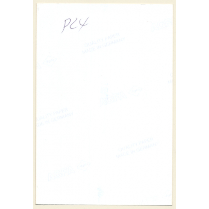 Erotic Study: Topless Busty Blonde Opens Hot Pants (Vintage Photo ~1980s)