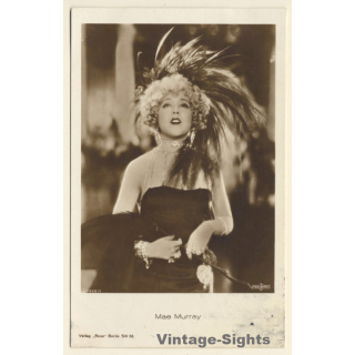 Mae Murray / Actress - Ross Verlag (Vintage RPPC 1920s/1930s)