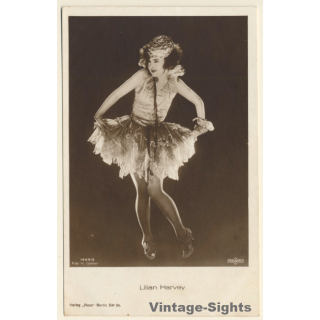 Lilian Harvey / Actress - Ross Verlag 1529/2 (Vintage RPPC 1920s/1930s)