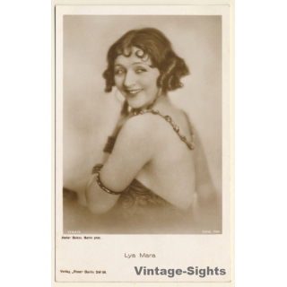 Lya Mara / Actress - Ross Verlag 1740/5 (Vintage RPPC 1920s/1930s)