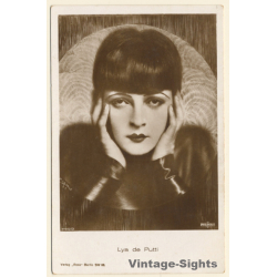 Lya de Putti / Actress - Ross Verlag 1700/3 (Vintage RPPC 1920s/1930s)