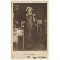 Ossi Oswalda / Actress - Ross Verlag 1175/1 (Vintage RPPC 1920s/1930s)