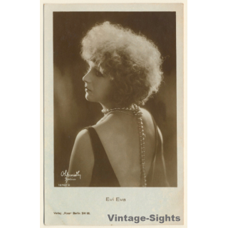 Evi Eva / Actress - Ross Verlag 1240/2 (Vintage RPPC 1920s/1930s)