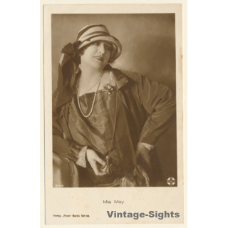 Mia May / Actress - Ross Verlag 971/5 (Vintage RPPC 1920s/1930s)