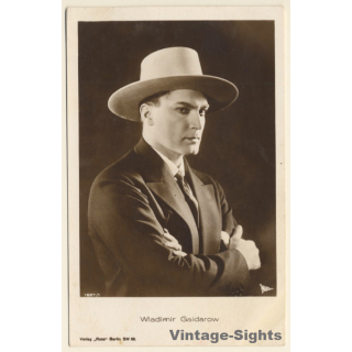 Wladimir Gaidarow / Actor - Ross Verlag 1667/1 (Vintage RPPC 1920s/1930s)