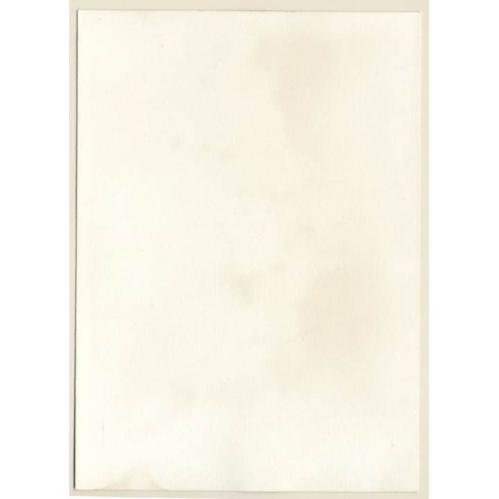 Erotic Study: Slim Natural Semi Nude In Panties (Vintage Photo GDR ~1980s)