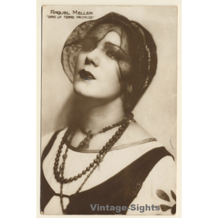 Raquell Meller / Actress - 165 (Vintage RPPC 1920s/1930s)