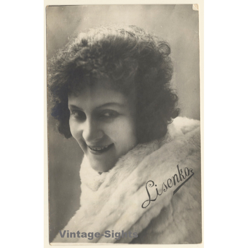 Nathalie Lissenko / Ukrainian Actress *2 (Vintage RPPC 1920s/1930s)