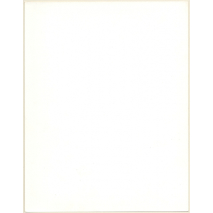 Artistic Erotic Study: Pensive Blonde Semi Nude Standing Sideways (Vintage XL Photo France 30 x 24 CM 1980s)