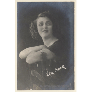 Lia Mara / Polish Actress (Vintage RPPC 1920s/1930s)