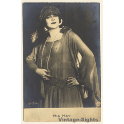 Mia May / Austrian Actress (Vintage RPPC 1920s/1930s)