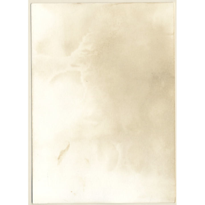 Erotic Study: Natural Nude Woman Kneeling On Couch (Vintage Photo GDR ~1980s)