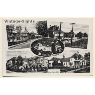 Gravenwöhr / Germany: Truppenübungsplatz - Lagerwache - Militär Gasthof (Vintage PC 1941)