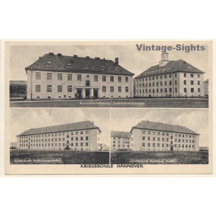 Hannover / Germany: Kriegsschule - Kaserne - Barracks (Vintage PC)