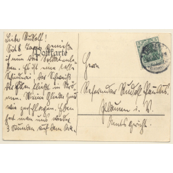 Freiberg in Sachsen: Kaserne des 1. Jäger Bat. No 12 (Vintage PC 1908)