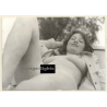 Erotic Study: Cheeky Nude On Bonnet Of Trabant (Vintage Photo GDR ~1980s)