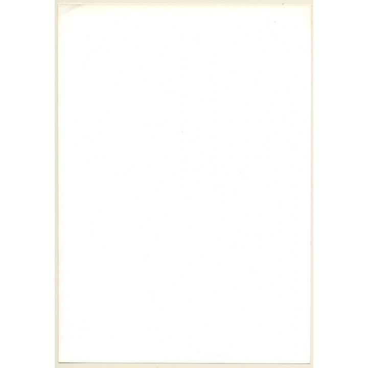 Artistic Erotic Study: Rear View Of Brunette Nude Kneeling (Vintage XL Photo France 30 x 21 CM 1980s)