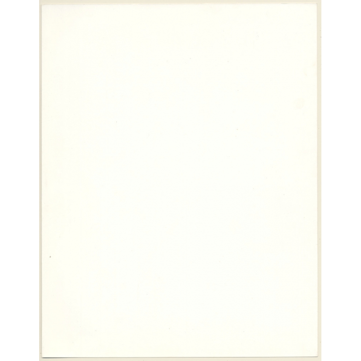 Artistic Erotic Study: Topless Longhaired Blonde In Black Panties On Her Back (Vintage XL Photo France 30 x 24 CM 1980s)