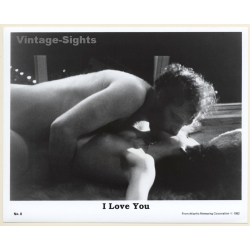 Paulo César Pereio - Sonia Braga: I Love You / Movie Still (Vintage Photo 1982)