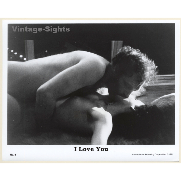 Paulo César Pereio - Sonia Braga: I Love You / Movie Still (Vintage Photo 1982)